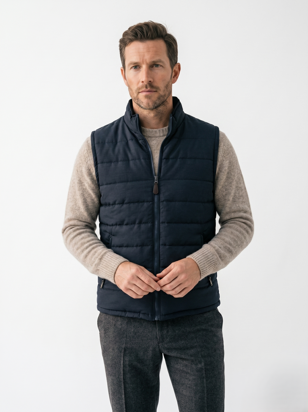 Chaleco Capitonado Para Hombre