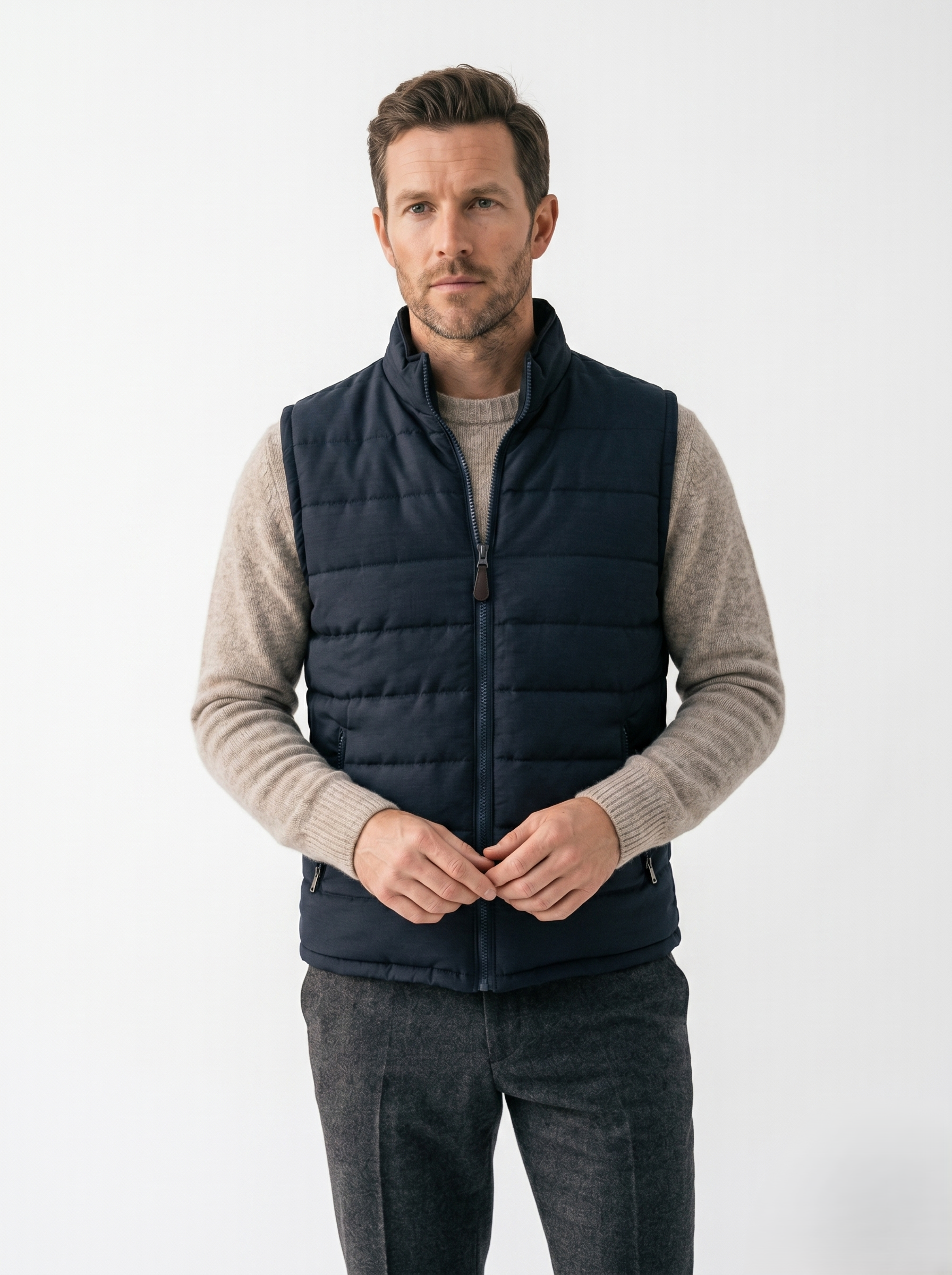 Chaleco Capitonado Para Hombre