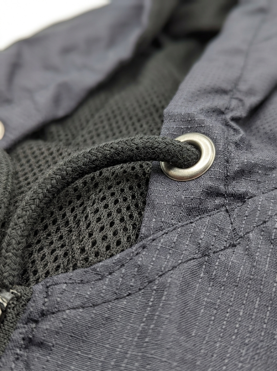 Sudadera Ligera Para Hombre Con Gorro Azul Marino