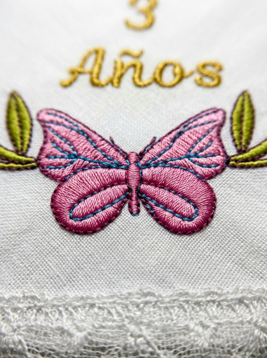 Servilletas Bordadas 3 Años