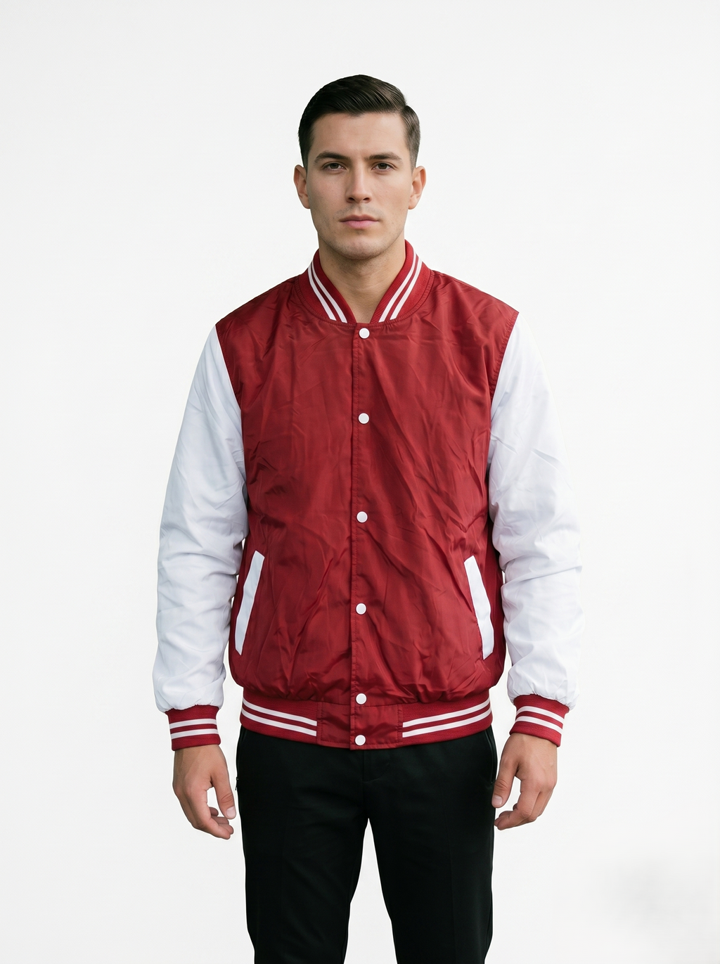 Chamarra Beisbolera Varsity Para Hombre