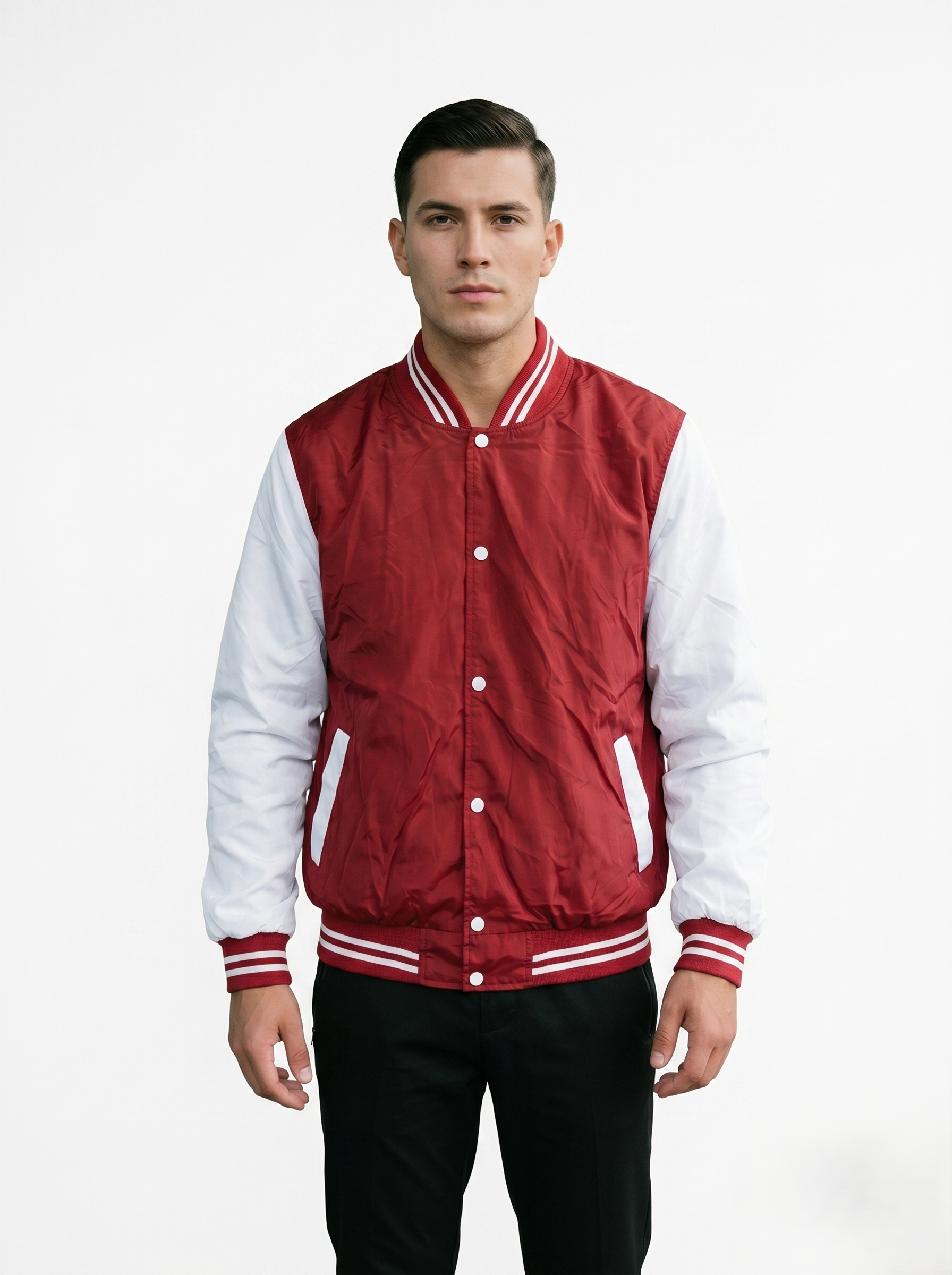Chamarra Beisbolera Varsity Para Hombre