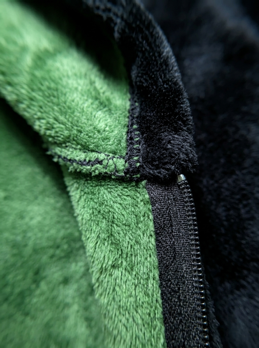 Sudadera Cobija Oversized Premium con Forro de Borreguillo Color Negro