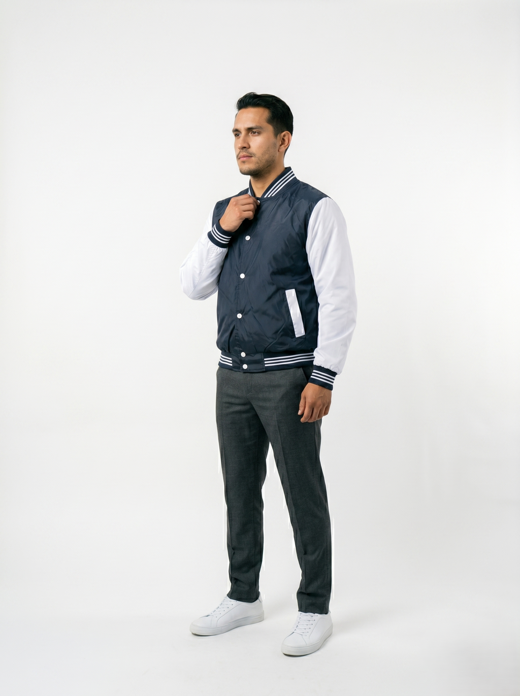 Chamarra Beisbolera Varsity Para Hombre