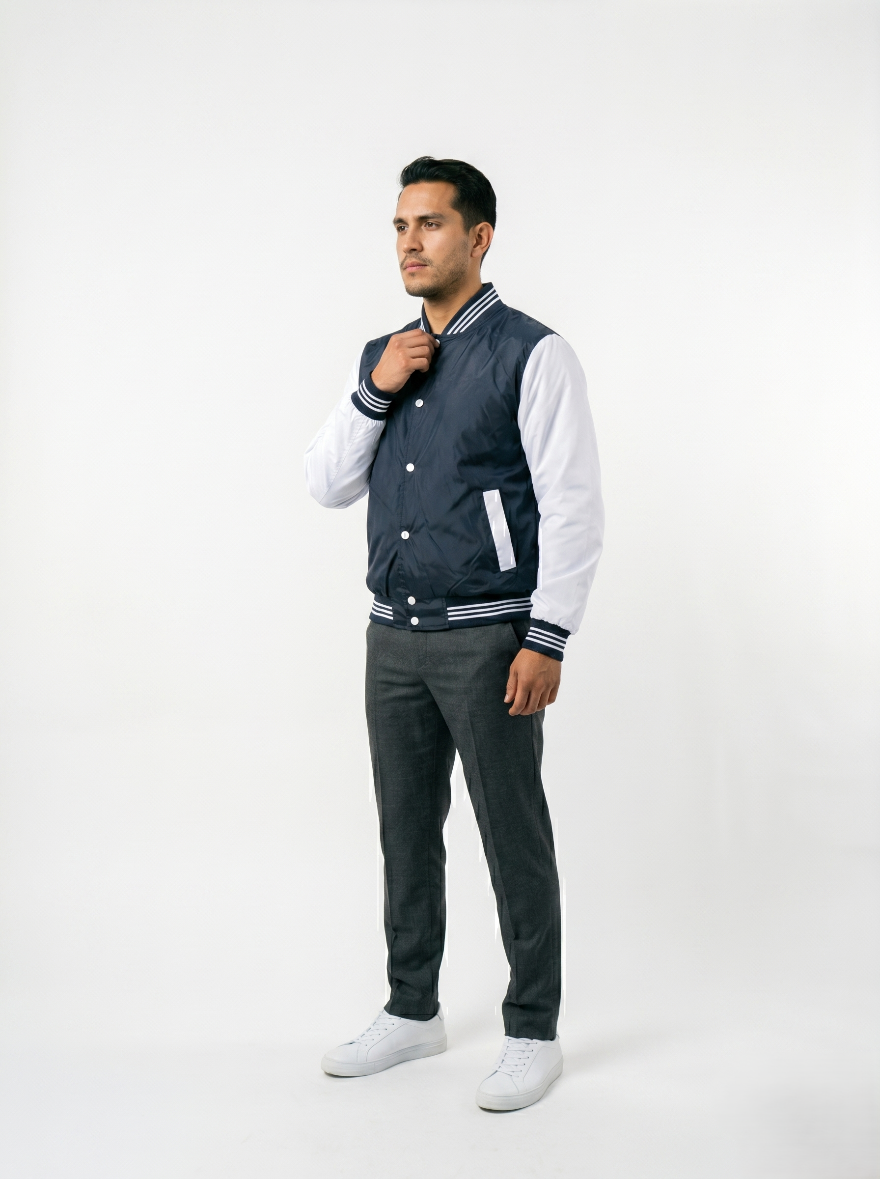 Chamarra Beisbolera Varsity Para Hombre