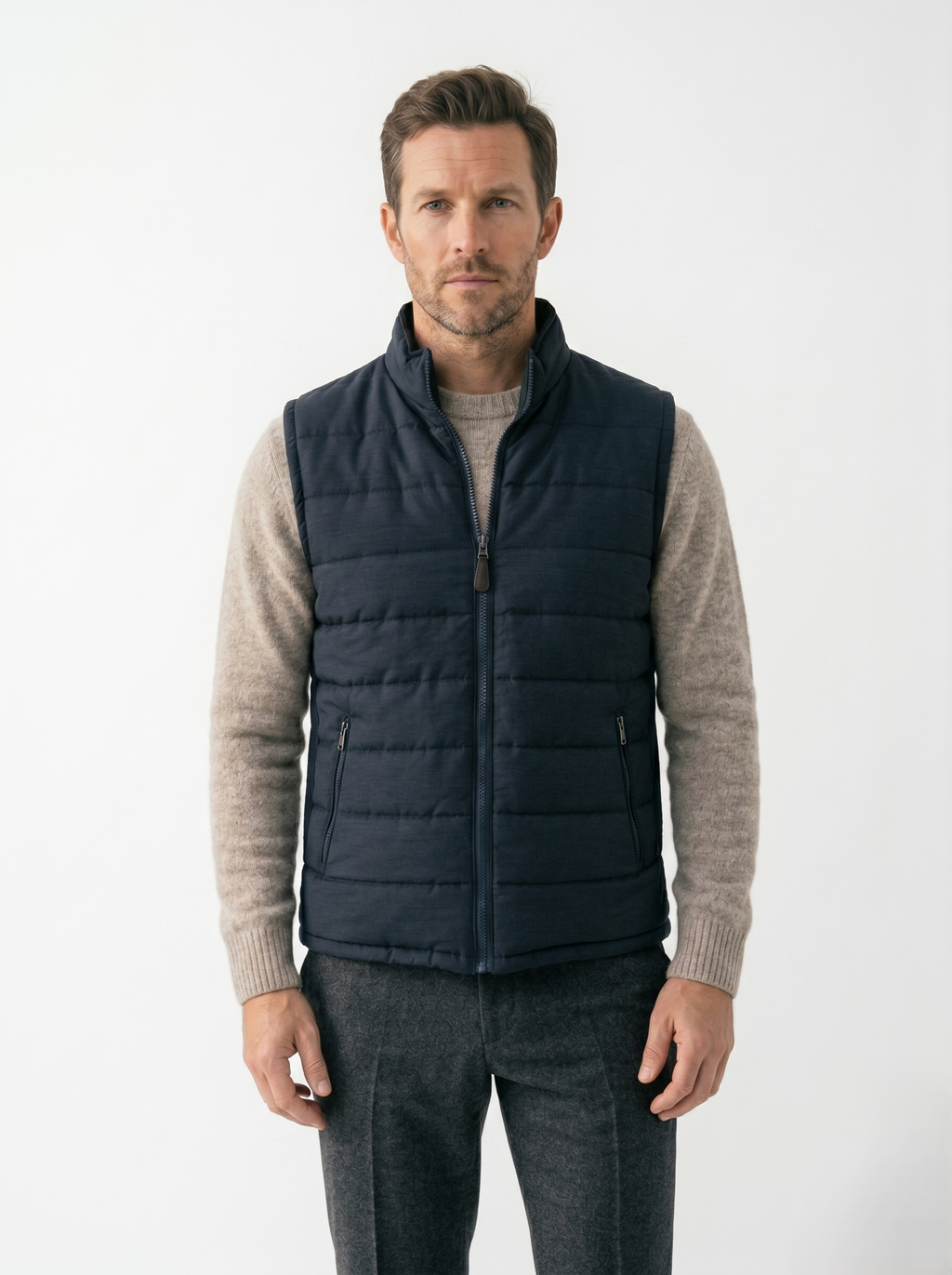 Chaleco Capitonado Para Hombre