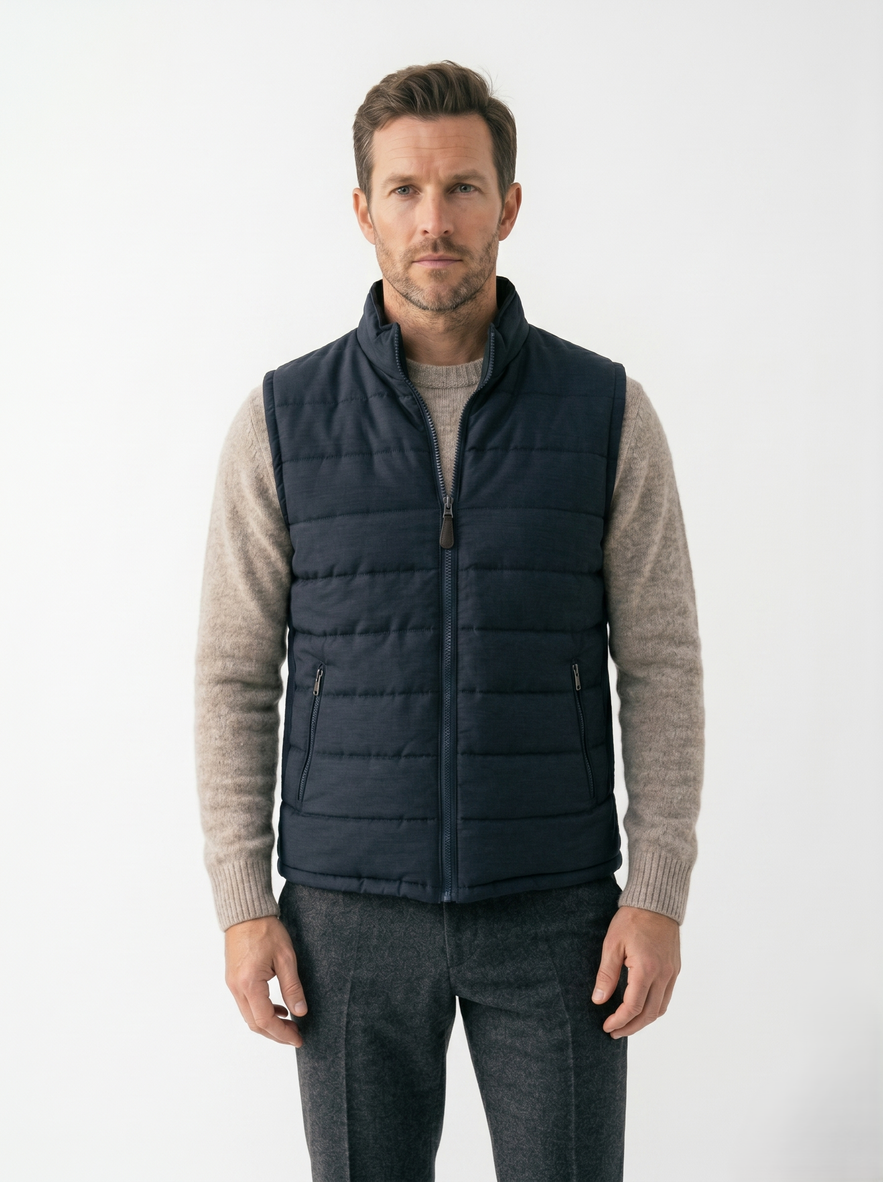 Chaleco Capitonado Para Hombre