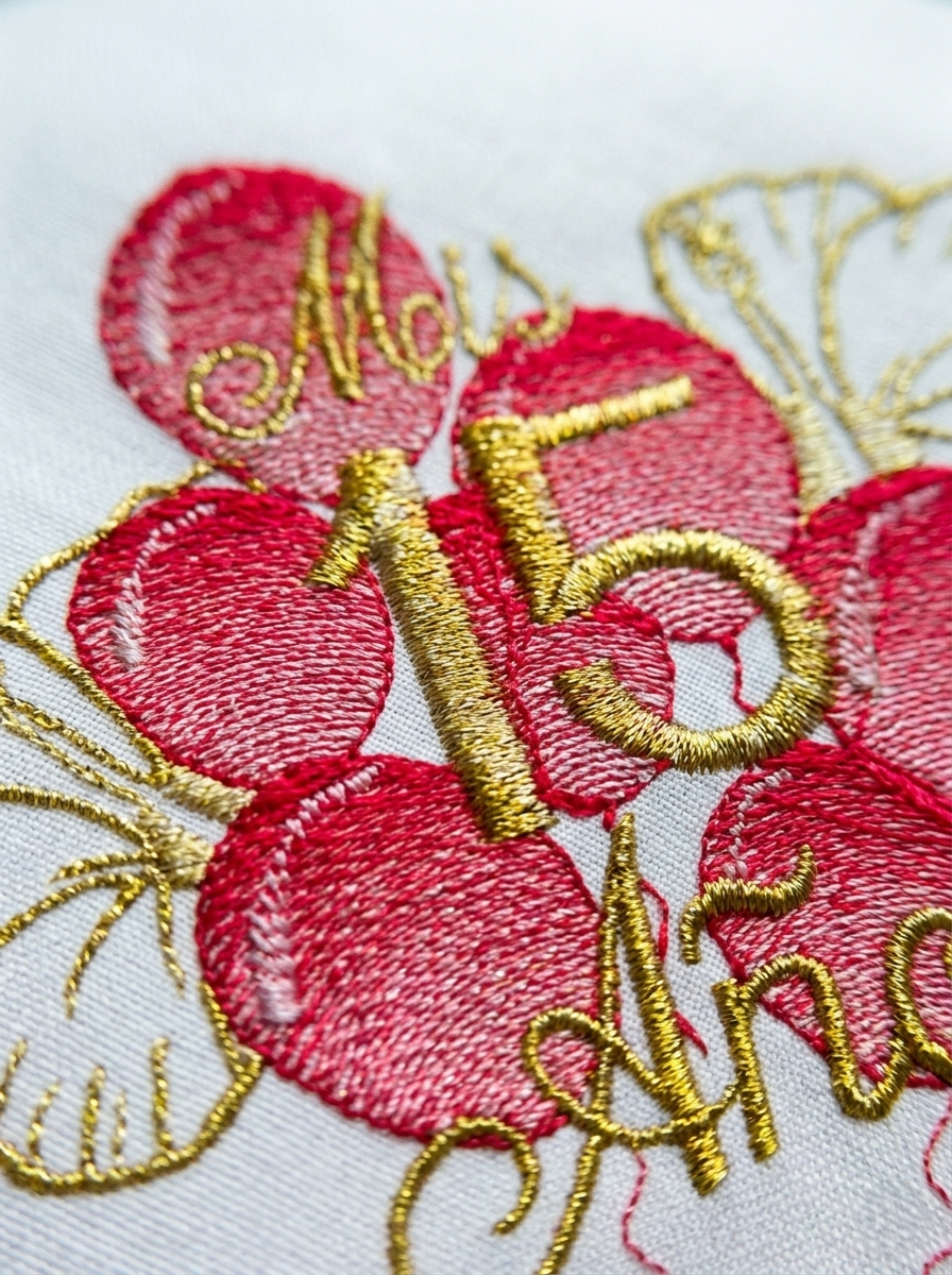 12 Servilletas Bordadas Para XV Años
