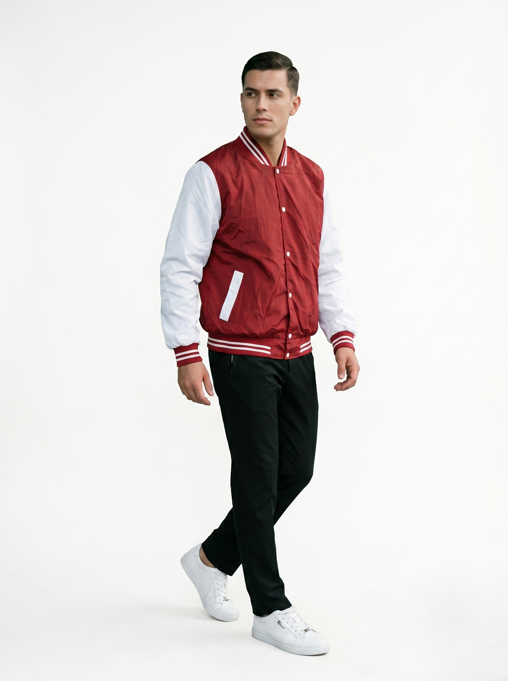 Chamarra Beisbolera Varsity Para Hombre