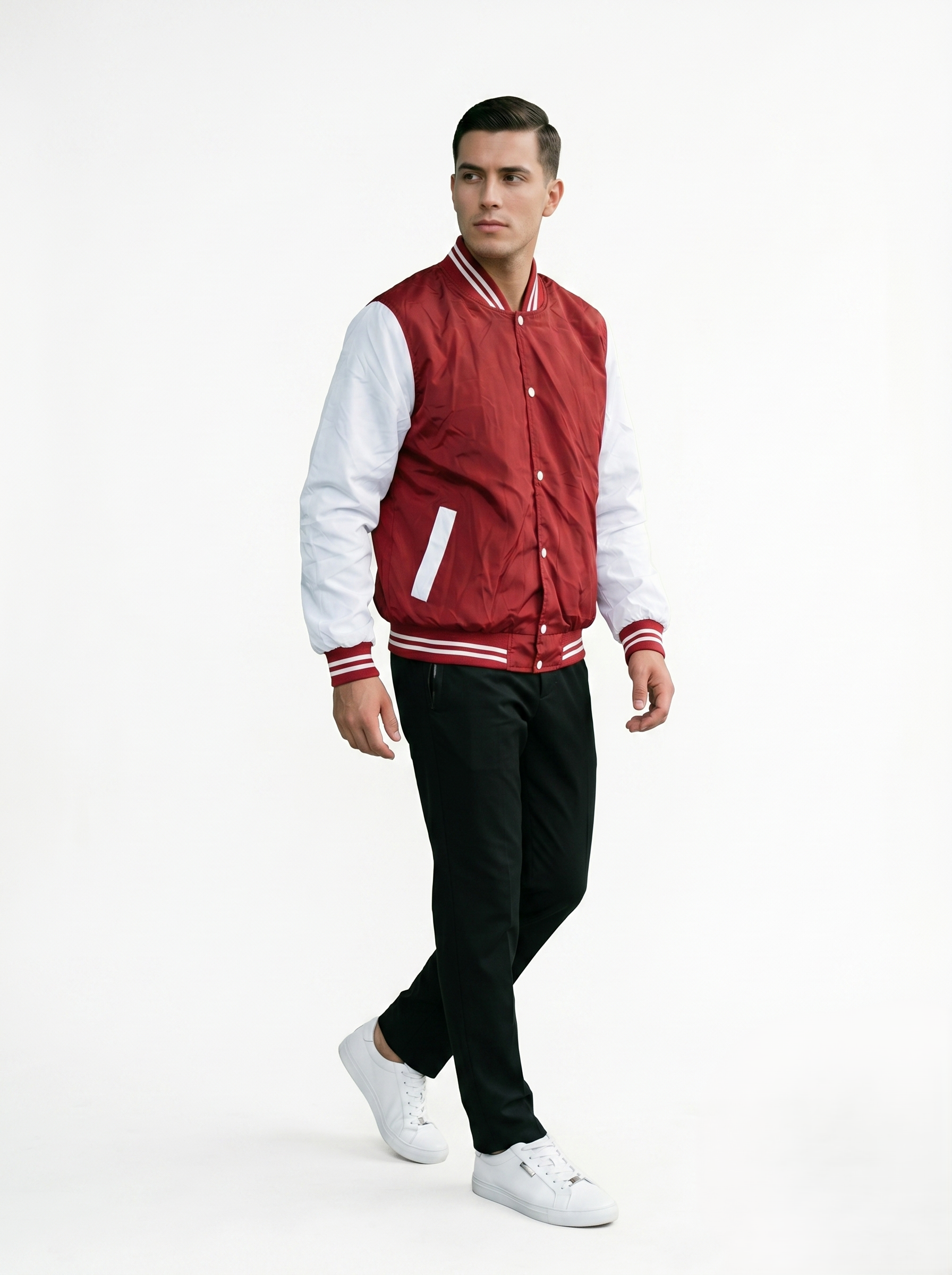 Chamarra Beisbolera Varsity Para Hombre