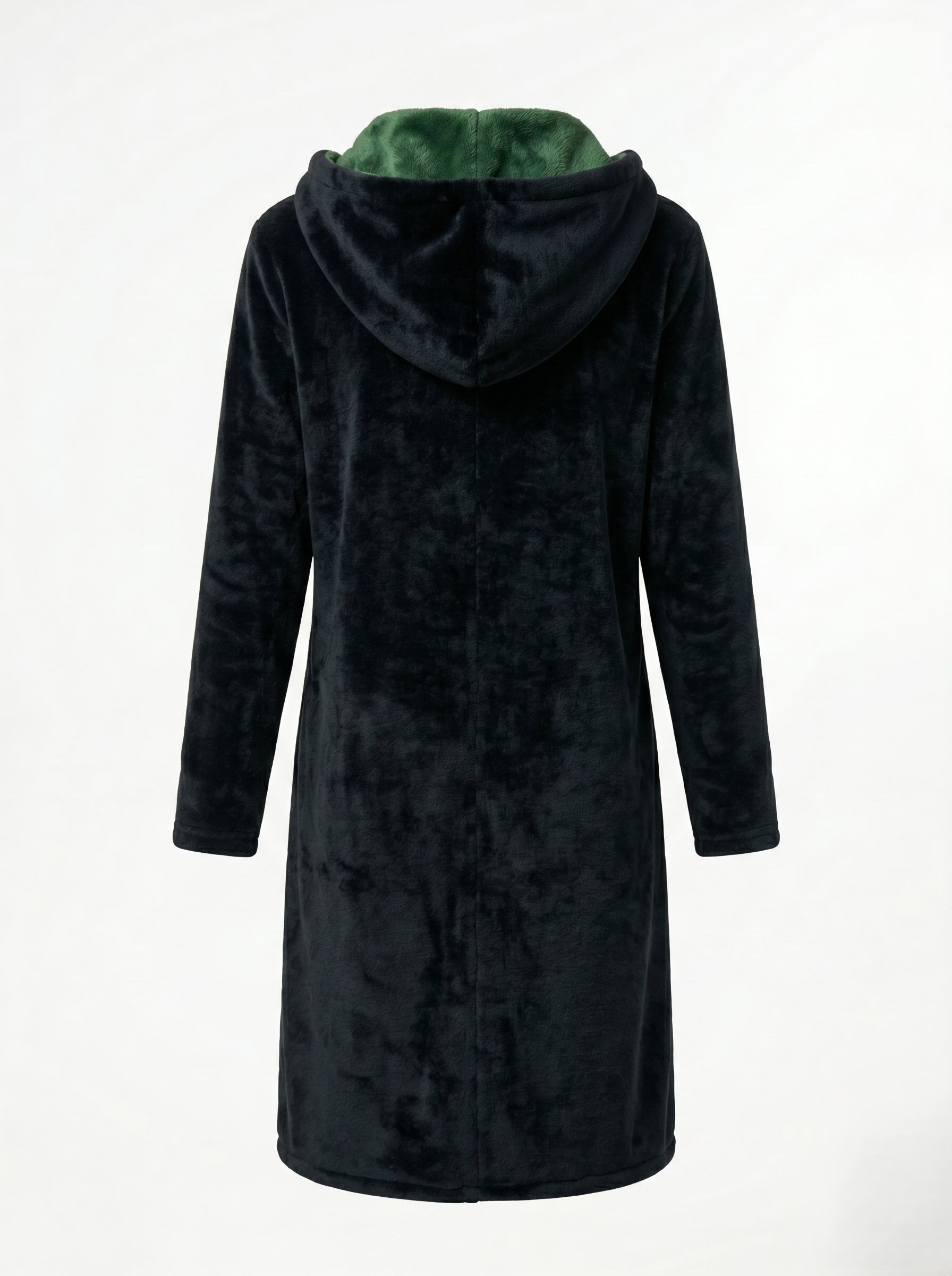 Sudadera Cobija Oversized Premium con Forro de Borreguillo Color Negro