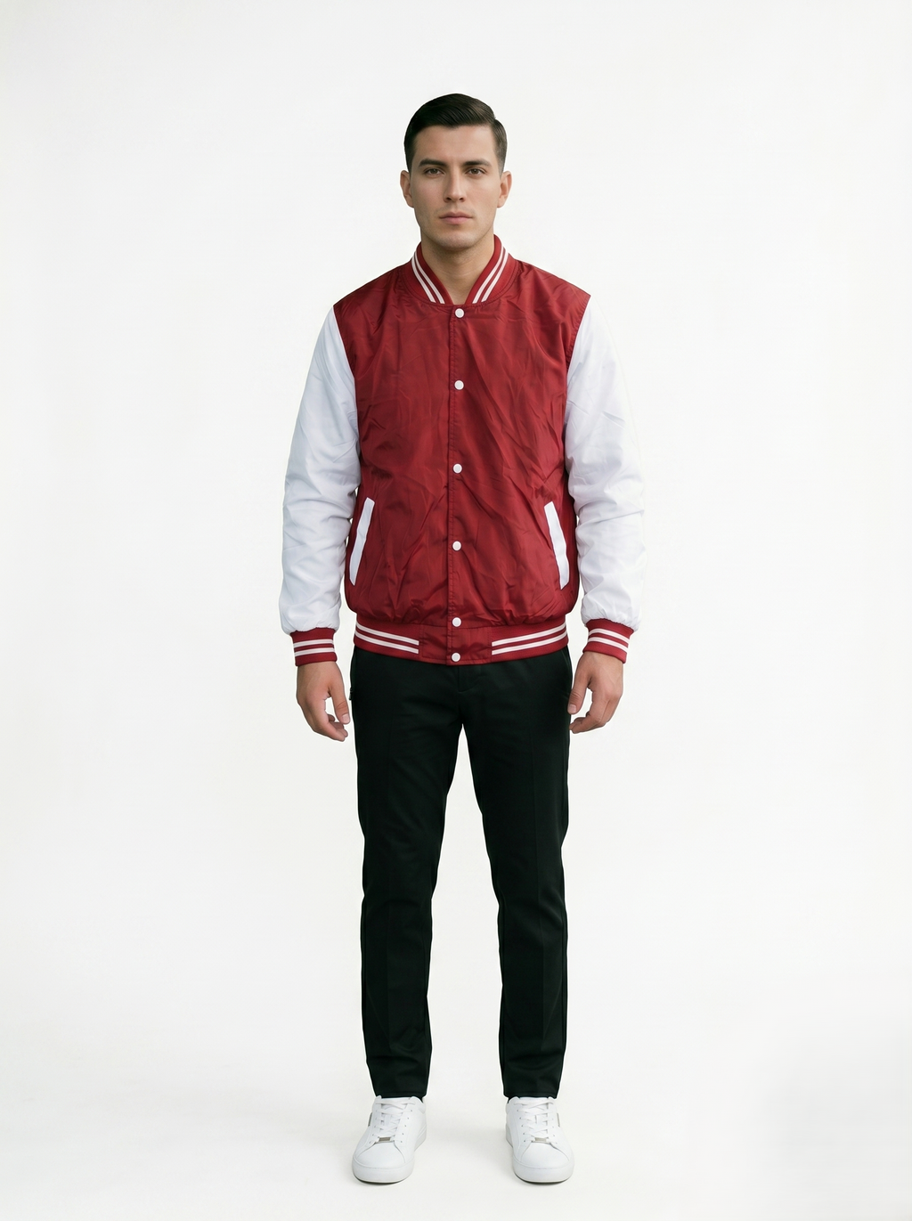 Chamarra Beisbolera Varsity Para Hombre